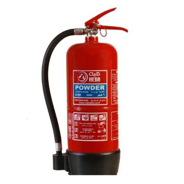 4kg  ABC Dry Chemical Powder Fire Extinguisherطفاية حريق بودره كميائية جافه من هبه 4كيلو